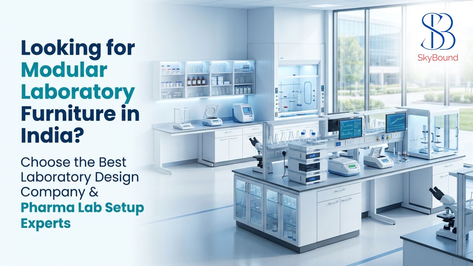 Looking for Modular Laboratory Furniture in India? Choose the Best Laboratory Design Company & Pharma Lab Setup Experts